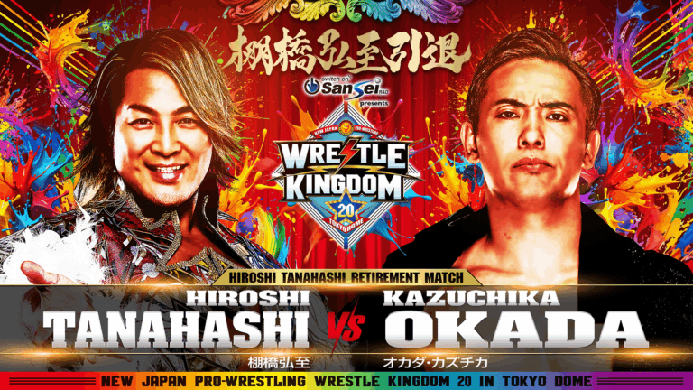 Hiroshi Tanahashi vs Kazuchika Okada NJPW Wrestle Kingdom 20