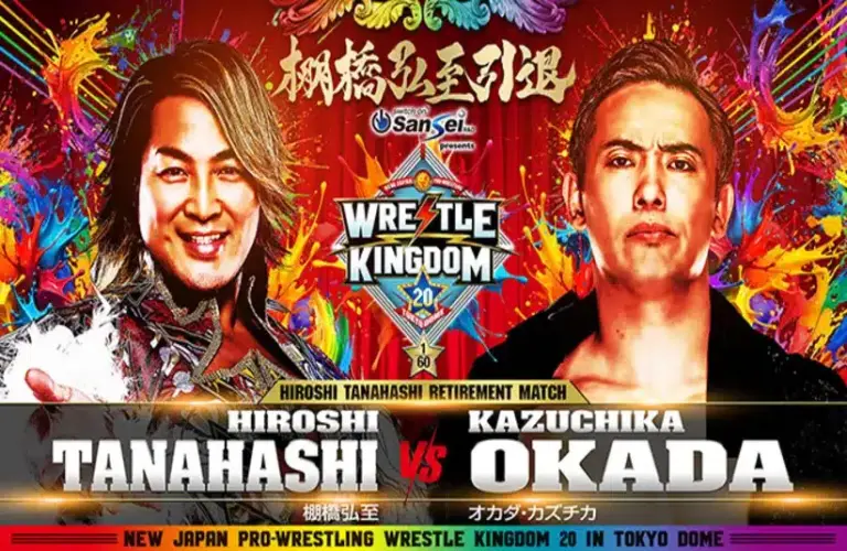 Tanahashi vs Okada Wrestle Kingdom 20