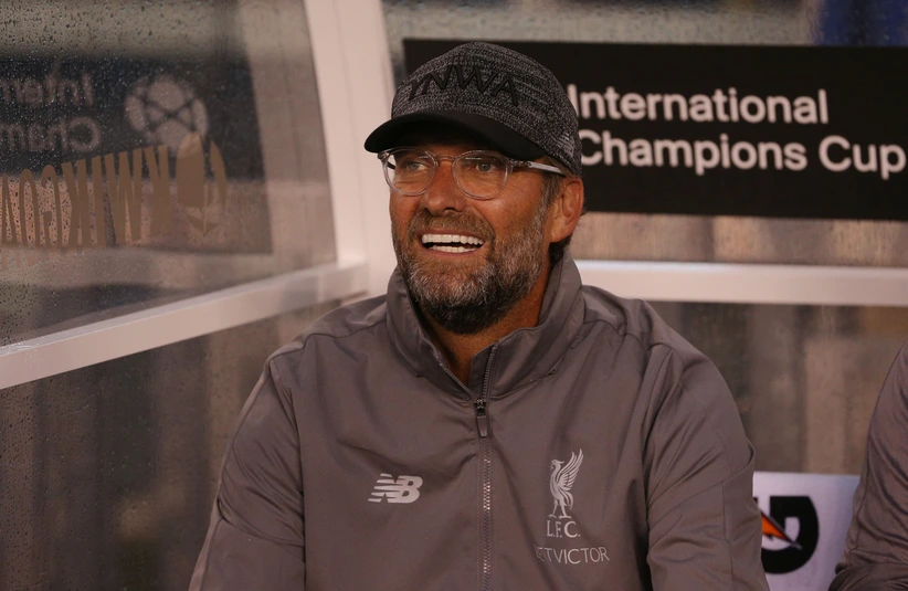 Jurgen Klopp smiling