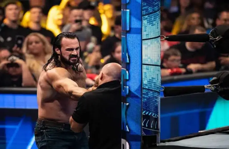 Drew McIntyre on WWE Smackdown.