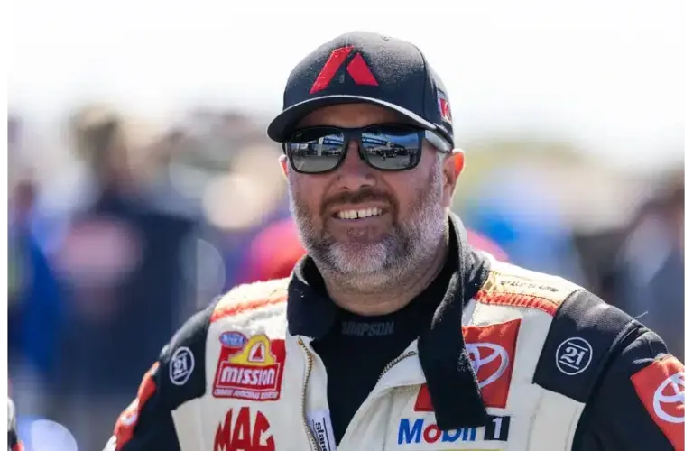 Aug 31, 2025; Clermont, IN, USA; NHRA top fuel driver Shawn Langdon during qualifying for the US Nationals at Lucas Oil Indianapolis Raceway Park.