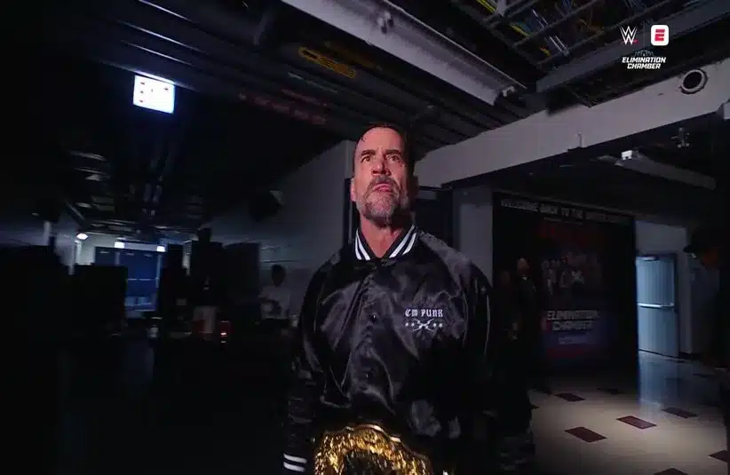 CM Punk Backstage At Elimination Chamber 2026 Making Entrance