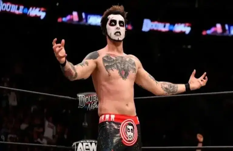 Danhausen At AEW Double Or Nothing In The Middle Of Ring