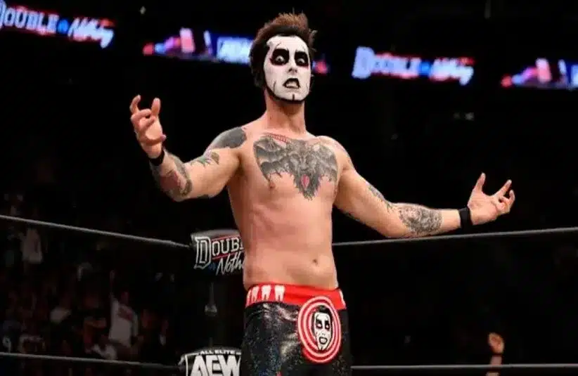 Danhausen At AEW Double Or Nothing In The Middle Of Ring