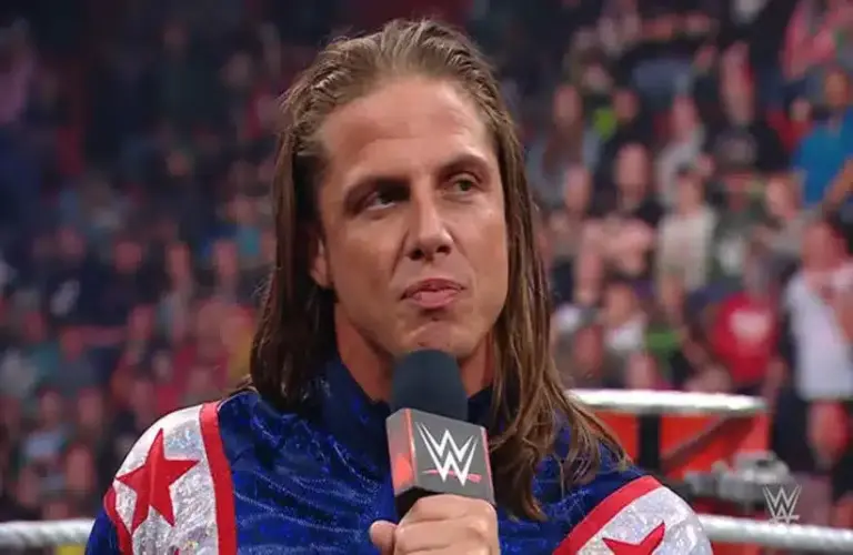 Matt Riddle Cutting WWE Promo In Ring