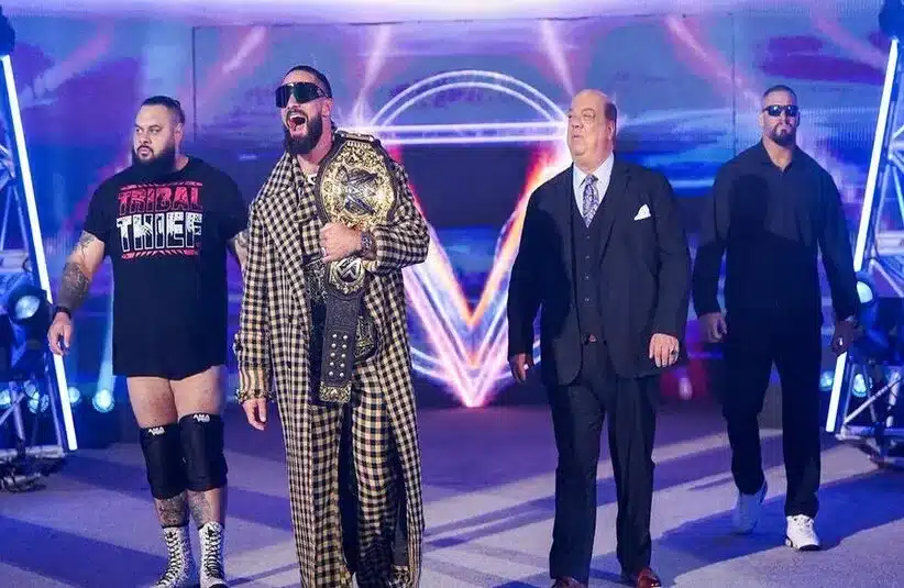The Vision Faction Bronson Reed Seth Rollins Bron Breakker Paul Heyman Entrance WWE