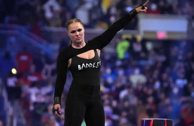 Ronda Rousey is set to face Gina Carano.