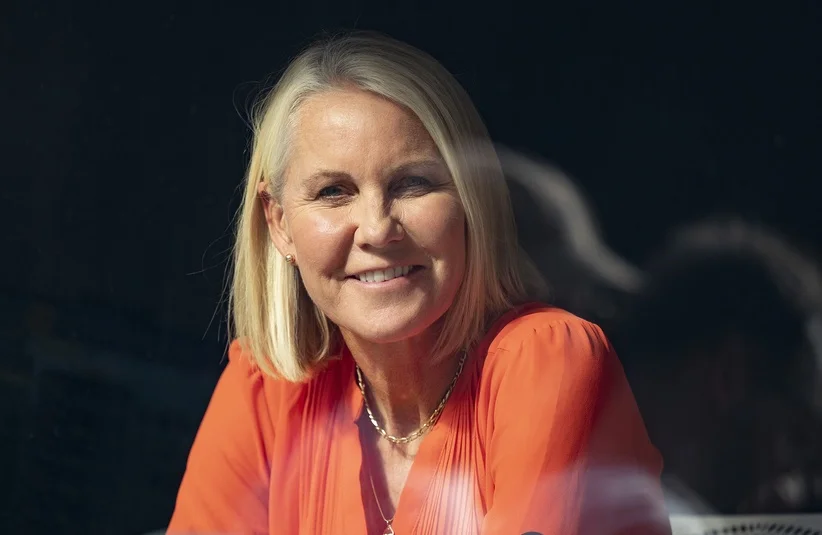 Stubbs smiling while looking at the camera