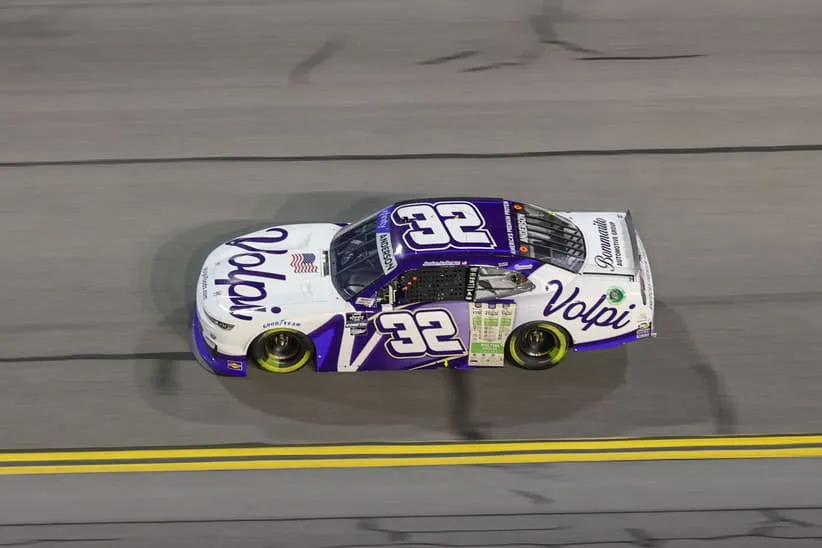 Jordan Anderson Racing; Aug 23, 2024; Daytona Beach, Florida, USA; NASCAR Xfinity Series driver Jordan Anderson (32) during the Wawa 250 at Daytona International Speedway.