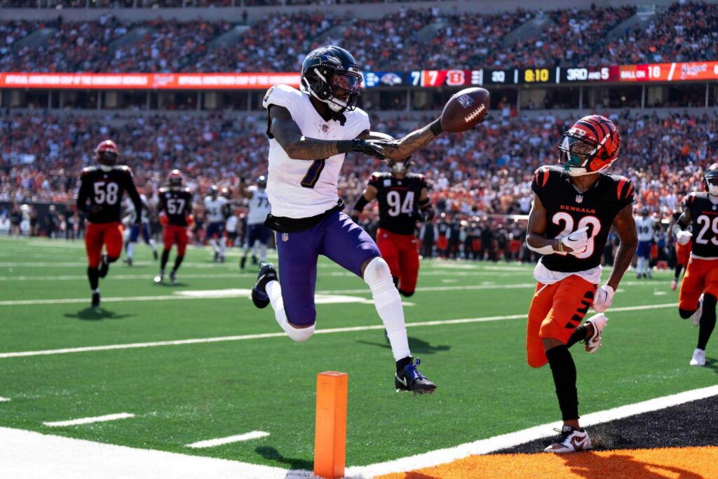 Rashod Bateman baltimore ravens