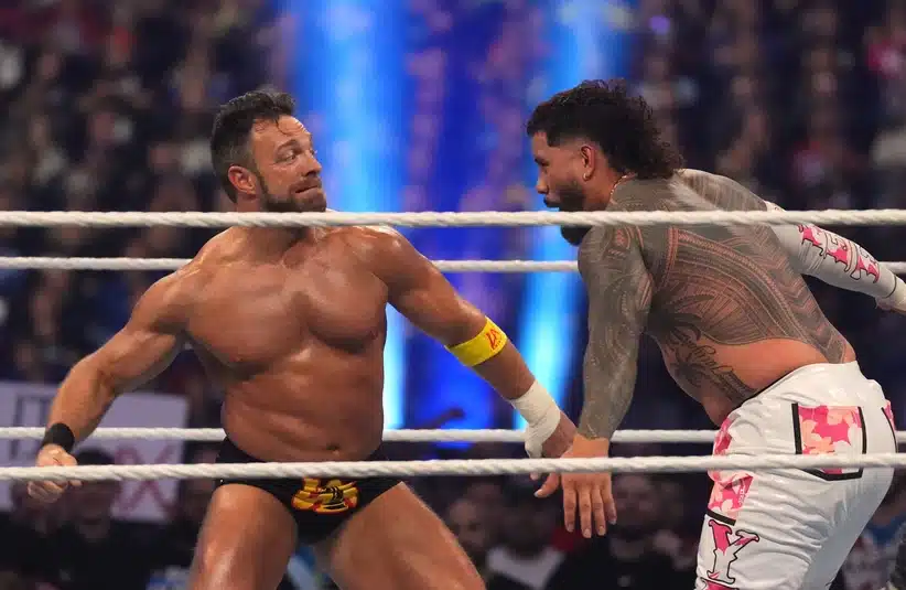 LA Knight takes on Key Uso.