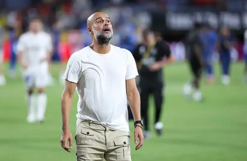 Manchester City manager Pep Guardiola