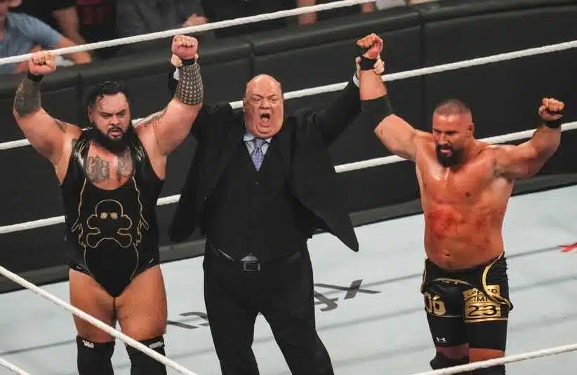 The Vision has Bronson Reed injured on Raw.