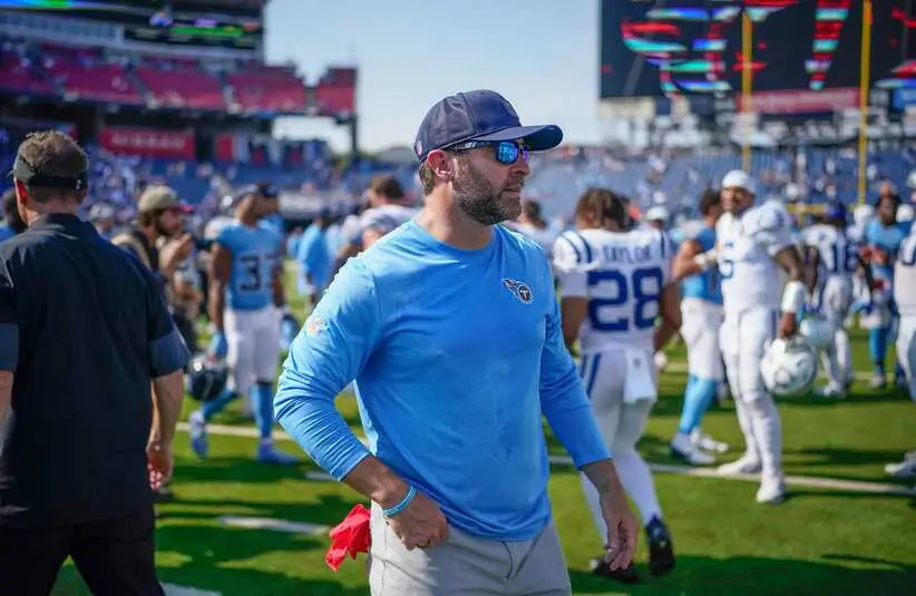 Former Tennessee Titans coach Brian Callahan, now with the Giants.