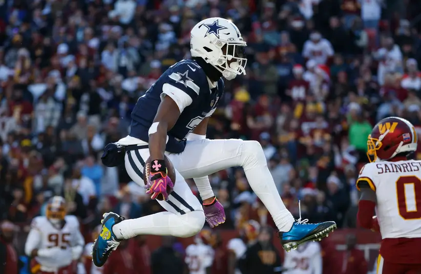 Dallas Cowboys wide receiver George Pickens.