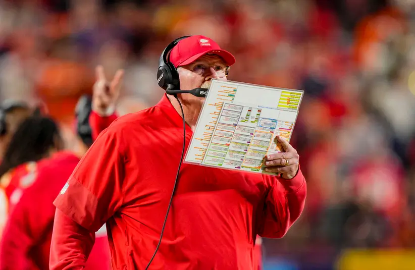 Kansas City Chiefs head coach Andy Reid.