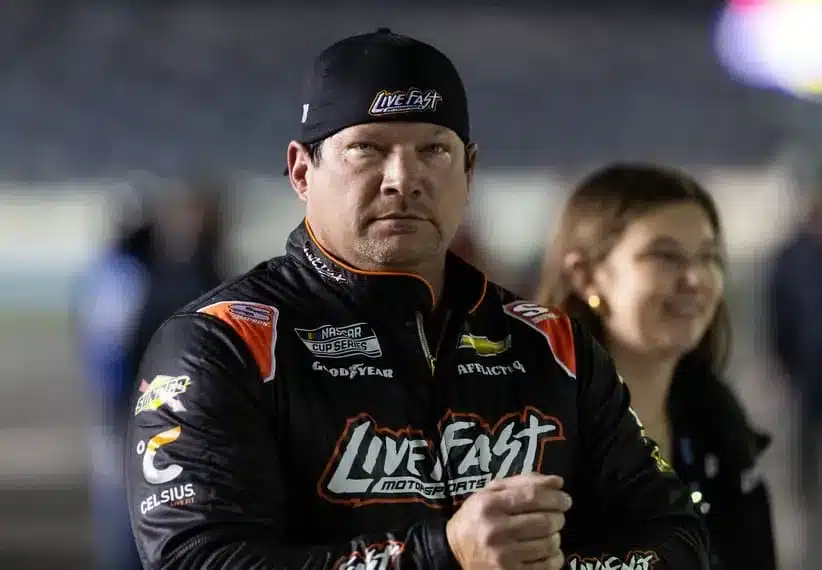 Penalties; Feb 11, 2026; Daytona Beach, Florida, USA; NASCAR Cup Series driver BJ McLeod (78) during qualifying for the Daytona 500 at Daytona International Speedway.
