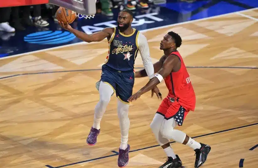 Boston Celtics star Jaylen Brown is eyeing an UFC stint.