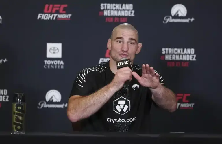 Strickland answering the press conference