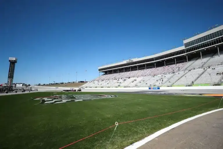 Feb 22, 2026; Hampton, Georgia, USA; A general view of the track at EchoPark Speedway.
