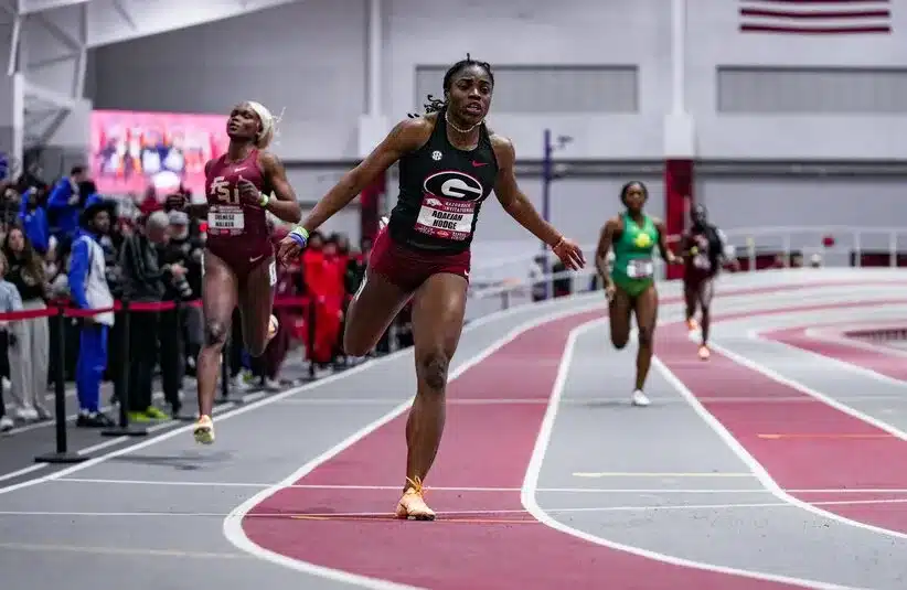 Adaejah Hodge Running For Georgia Women's Track & Field Team At 2026 NCAA Championship