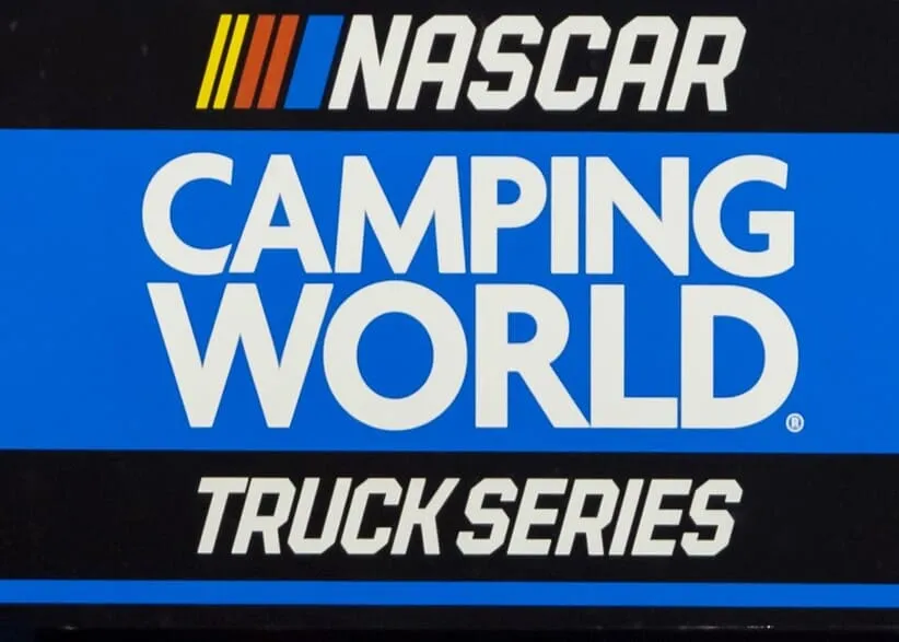Nov 4, 2022; Avondale, Arizona, USA; Detailed view of the Camping World Truck Series championship trophy during the Lucas Oil 150 Truck Series Championship at Phoenix Raceway.