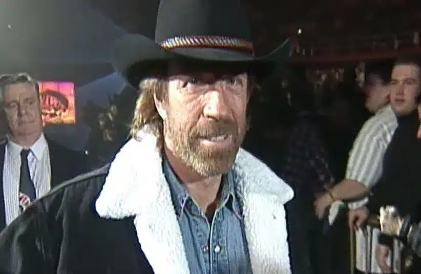 Chuck Norris At WWE Survivor Series 1994 PPV