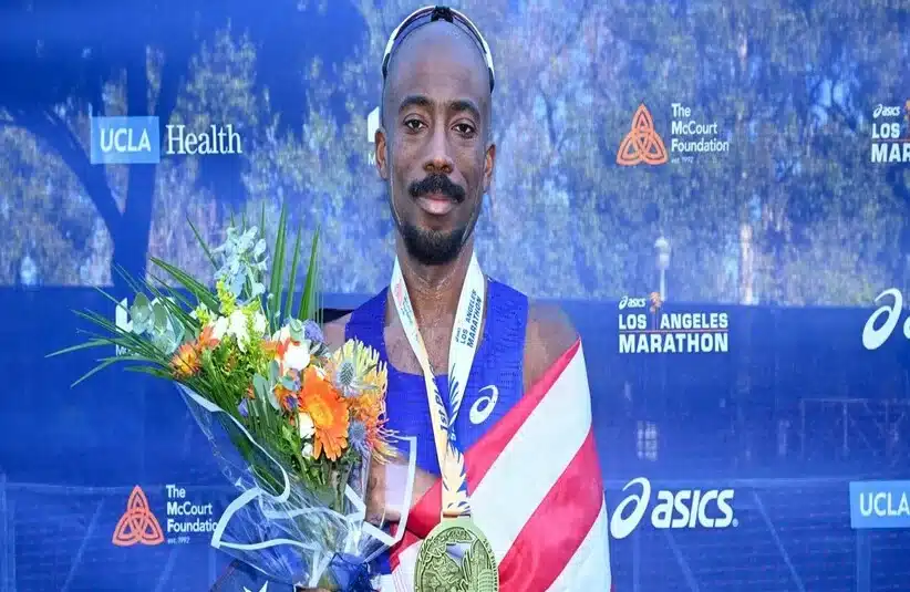 Martin with his gold medal