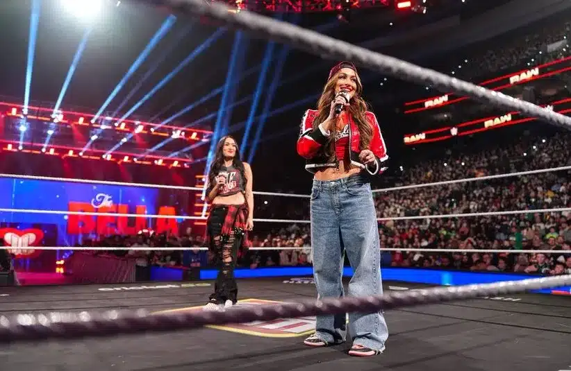 The Bella Twins Return To WWE Monday Night Raw In 2026