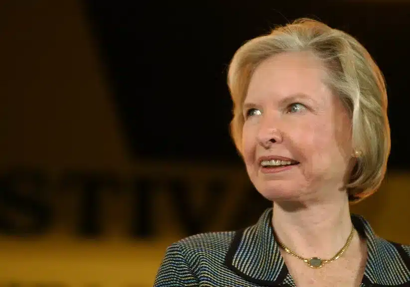 May 20, 2006; Indianapolis, IN, USA; Janet Guthrie, the first woman ever to compete at the Indianapolis 500, was one of three legends who spoke at the 500 Festival Breakfast Saturday, May 20, 2006 at the Indianapolis Motor Speedway.