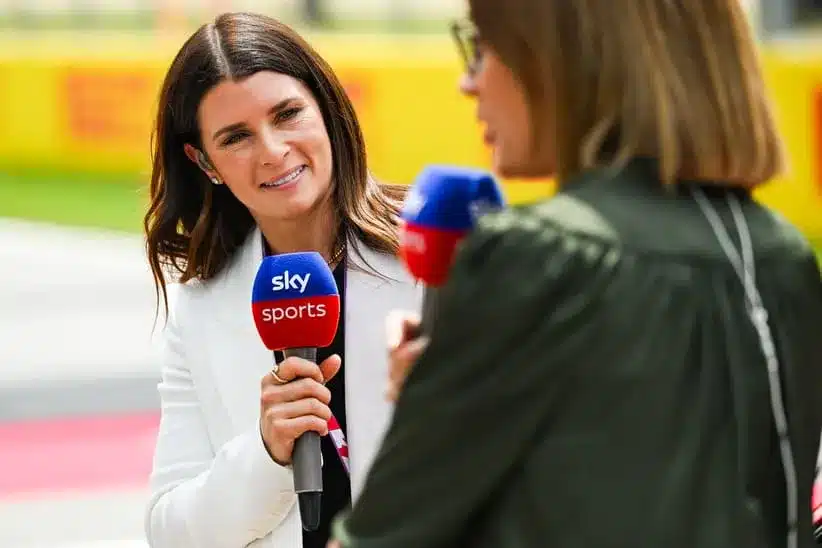 Jun 18, 2023; Montreal, Quebec, CAN; Sky Sports sportscaster Danica Patrick before the Canadian Grand Prix at Circuit Gilles Villeneuve.