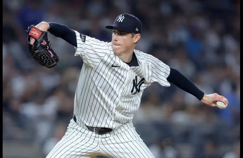 New York Yankees pitcher Ryan Yarbrough
