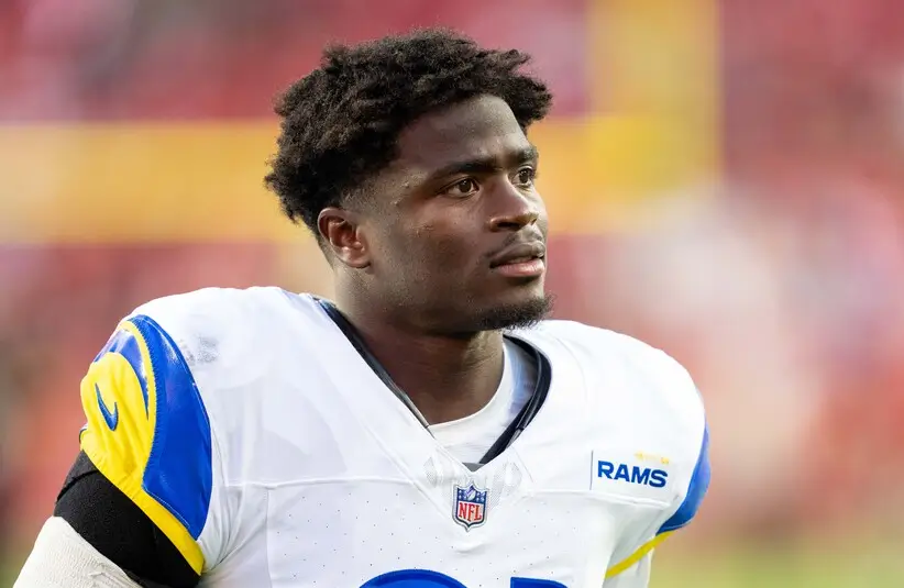 Darious Williams (31) of the Los Angeles Rams after a game against the San Francisco 49ers at Levi's Stadium.