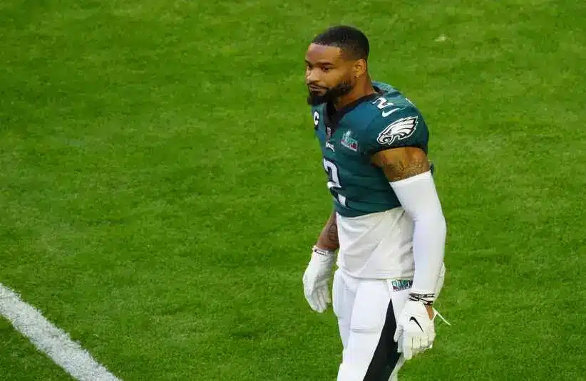 Philadelphia Eagles cornerback Darius Slay.