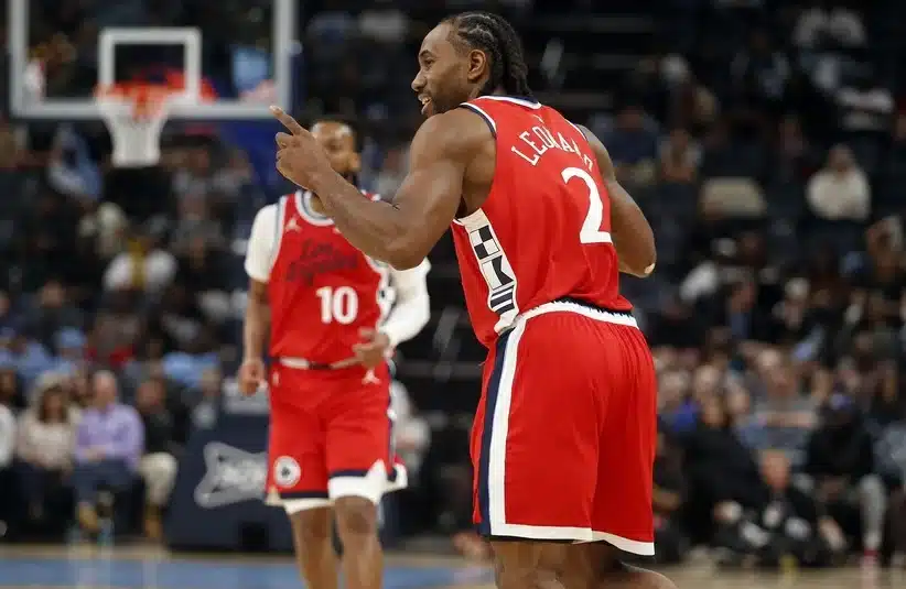 Leonard showing fist pumps