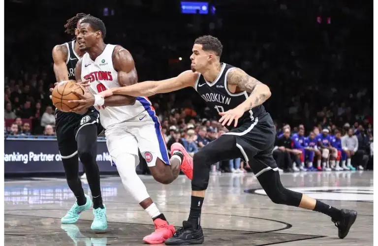Nets star Michael Porter Jr on the court