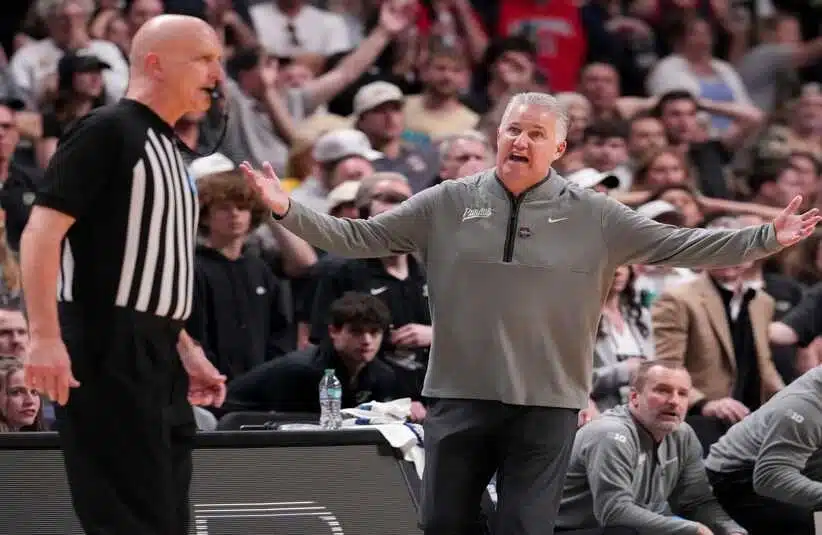 Purdue head coach Matt Painter during the NCAA Tournament.