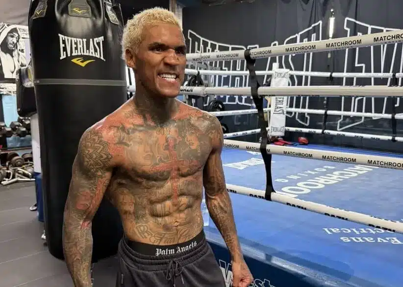 Conor Benn Preparing For A Match