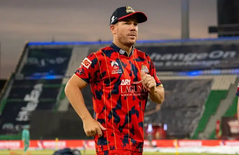 Warner approaching the PSL stadium