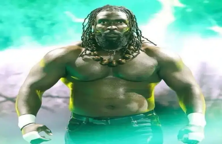 Oba Femi on WWE Raw.
