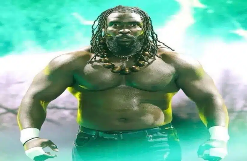 Oba Femi on WWE Raw.
