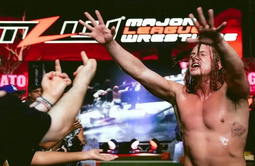 Matt Riddle Making Entrance At MLW Battle Riot (2025) Show