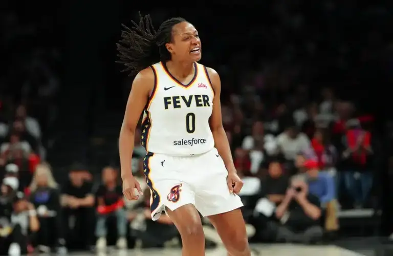 Aces Fever Game 3: Kelsey Mitchell against the Las Vegas Aces in the 2025 WNBA playoffs