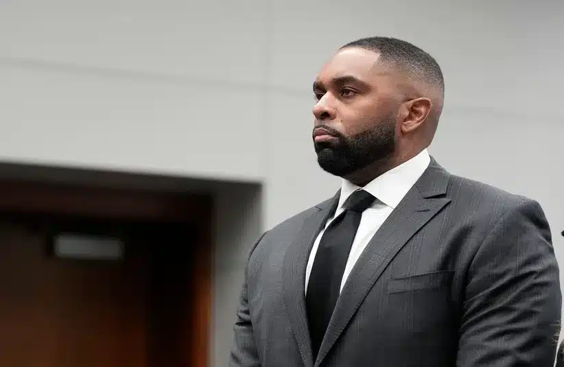 Former University of Michigan head football coach Sherrone Moore made an appearance in front of Judge J. Cedric Simpson. Paige Shiver