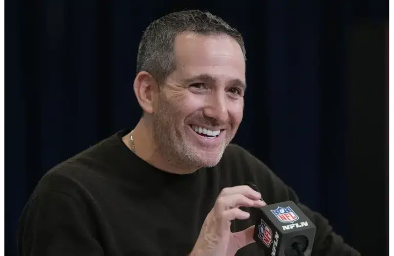 Eagles GM Howie Roseman at the NFL Scouting Combine