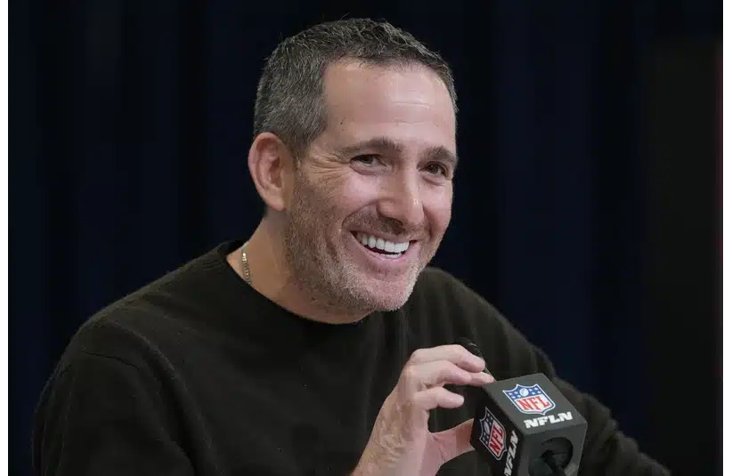 Eagles GM Howie Roseman at the NFL Scouting Combine