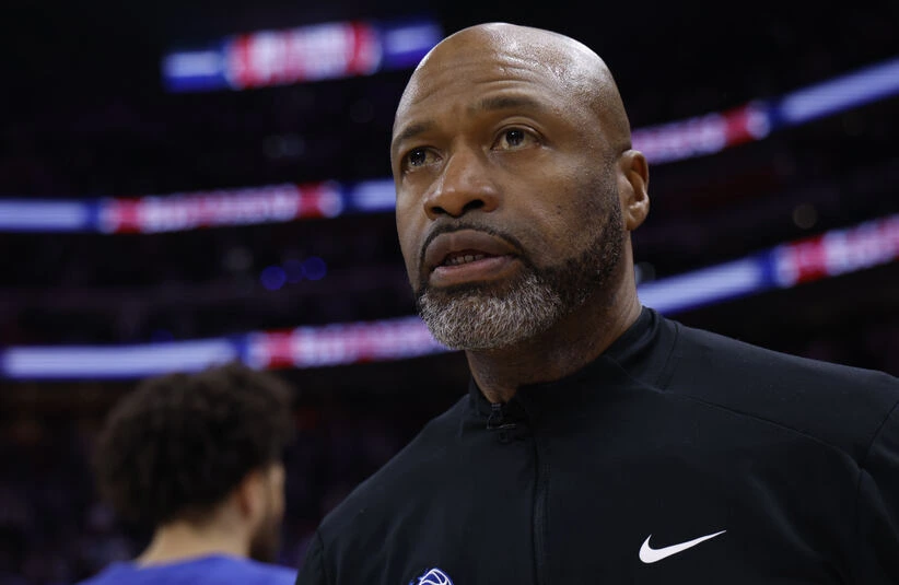 Magic head coach Jamahl Mosley during their NBA Playoff series.