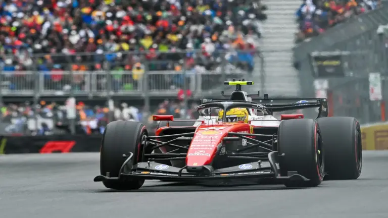 Hamilton backs Vasseur: Ferrari driver Lewis Hamilton during the 2026 Canadian Grand Prix in Montreal