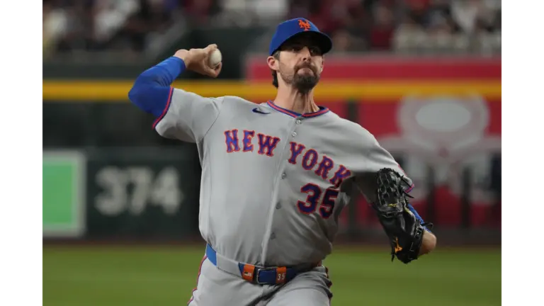 Clay Holmes pitching in Arizona