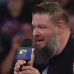 Kevin Owens on Friday Night Smackdown during CM Punk segment.
